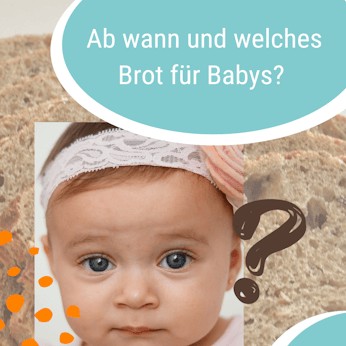 Beitragsbild Ab wann welches Brot für Babys