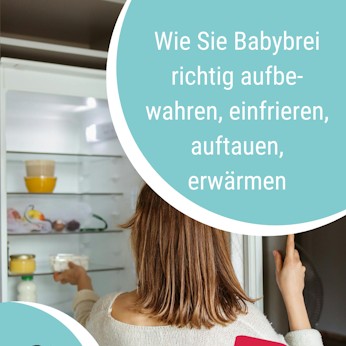 Beitragsbild Babybrei einfrieren auftauen erwärmen
