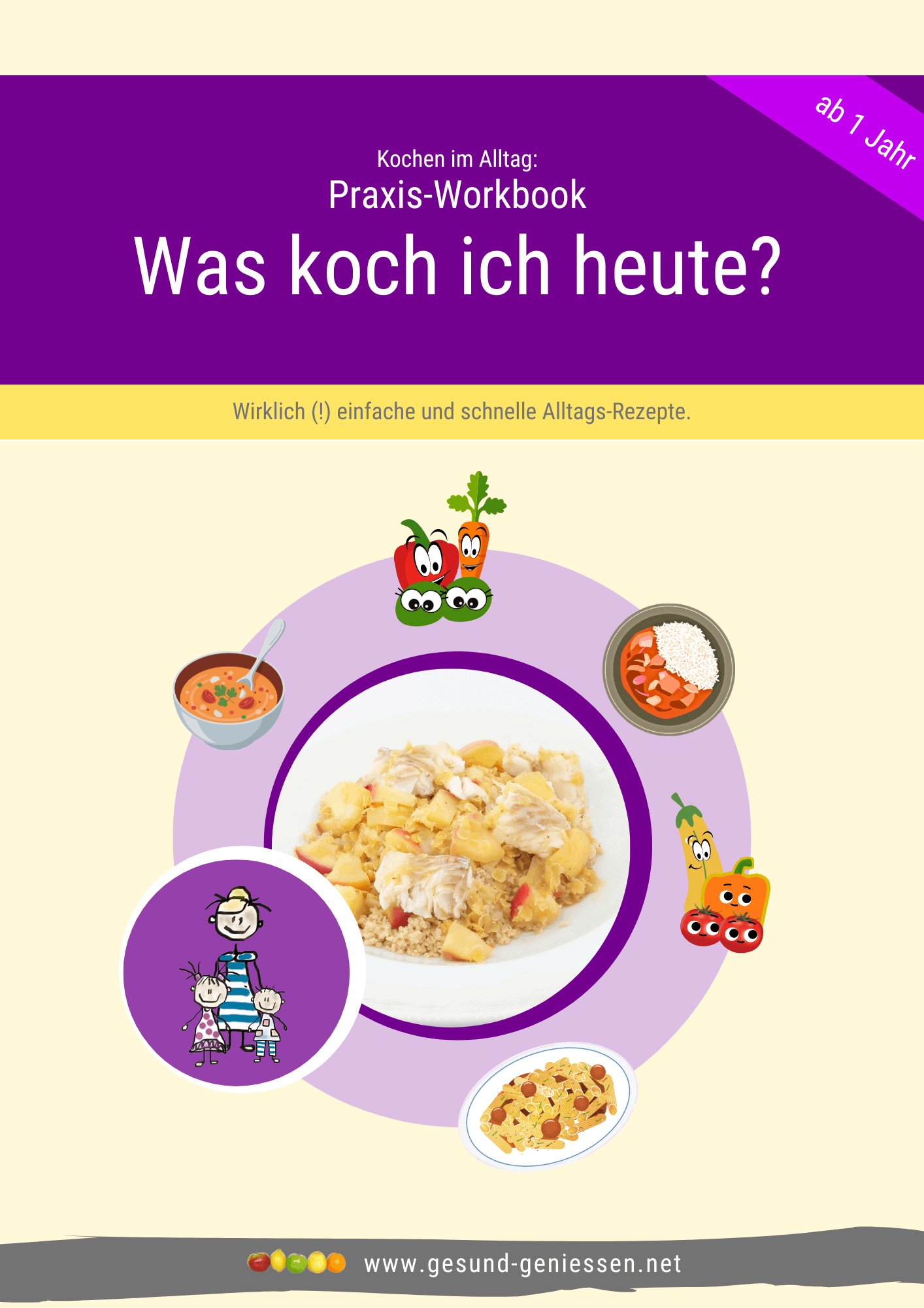 Cover Workbook Was koch ich heute