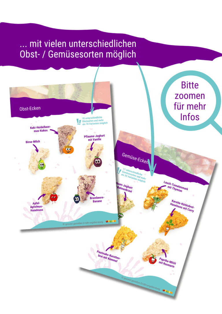 Obst- und Gemüse-Ecken