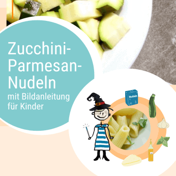 Rezept Zucchini-Parmesan-Nudeln