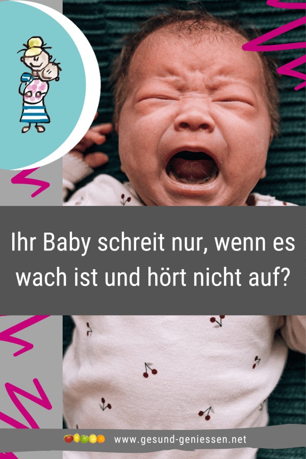 Pinbild Baby hört nicht auf zu schreien